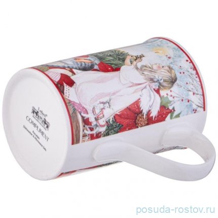 Набор кружек 320 мл 2 шт &quot;Christmas /Пуансеттия&quot; / 355088