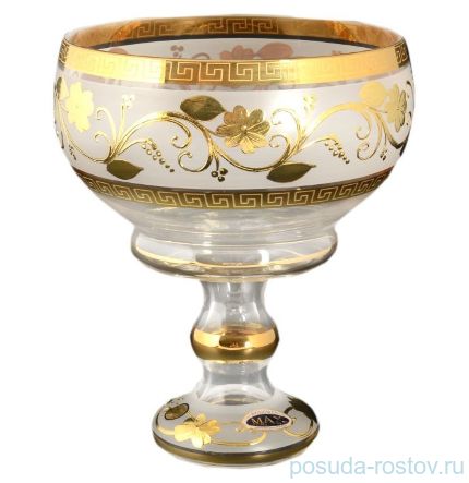 Конфетница 20 см н/н &quot;Star Crystal /Версаче золотой цветок&quot; / 105397