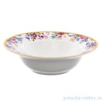 Салатник 18 см &quot;Каринзия /Цветы /золото&quot; / 152026