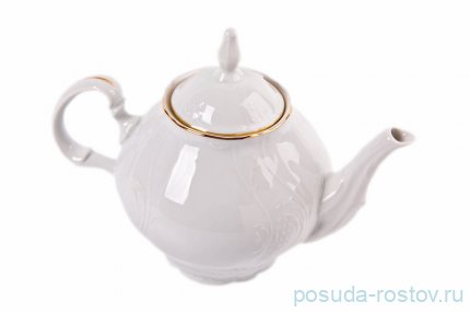 Заварочный чайник 1,2 л &quot;Бернадотт /Отводка золото&quot; / 006079