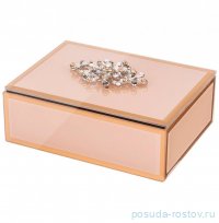 Шкатулка 16 х 12 х 8 см бежевая &quot;Brooch&quot; / 271711