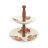 Этажерка 2-х ярусная h-32 см &quot;Artigianato ceramico /Гранат&quot; (22, 29 см) / 233029