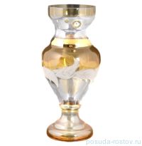 Ваза для цветов 30 см &quot;Волна&quot; медовая E-V / 113920