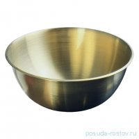 Миска салатник 23 х 10 см золотой / 370509