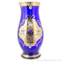 Ваза для цветов 26 см &quot;Лепка синяя 83219&quot; / 093107