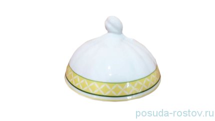 Крышка от маслёнки 14,5 см &quot;Роза /Ягодно-Фруктовый&quot; / 122950
