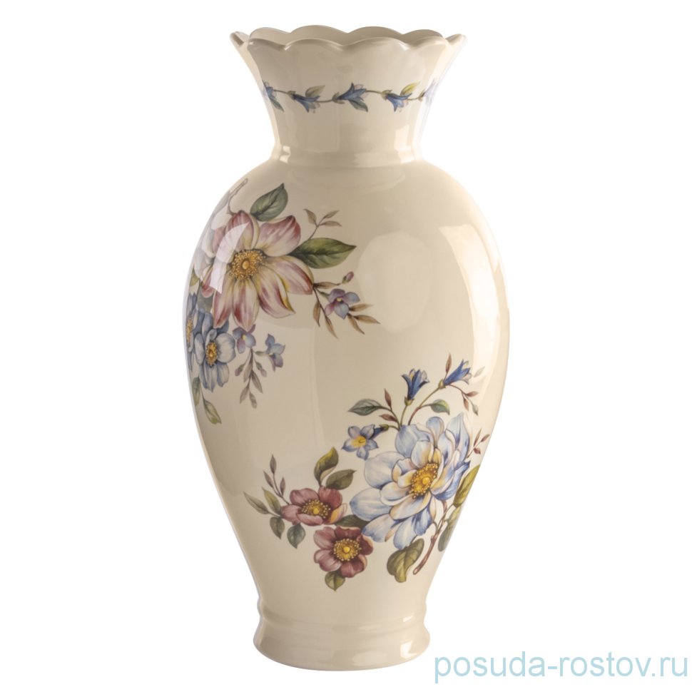 Ваза для цветов 31 см "Artigianato ceramico /Весенние лепестки" / 230417