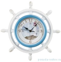 Часы настенные 33 см кварцевые &quot;SHIP WHEEL&quot; / 188002