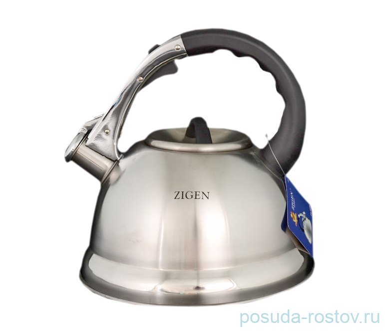 Чайник чёрная ручка "Zigen" / 088489