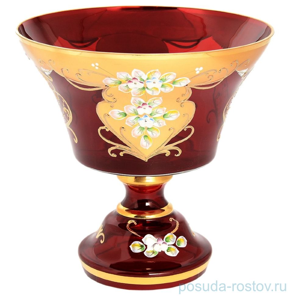 Фруктовница 26 см н/н "Лепка красная" S-A / 148447