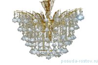 Люстра 6 рожковая хрусталь /золото &quot;Титания Люкс&quot; / 009581