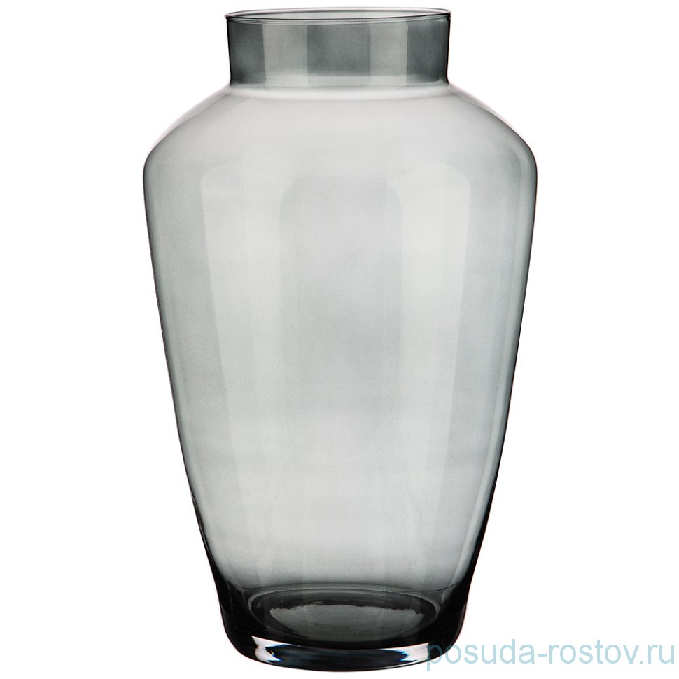 Ваза для цветов 40 см "Amphora /Серая" / 210958