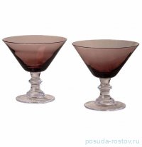 Бокалы для мартини 280 мл 2 шт &quot;Mirage purple&quot; / 343547