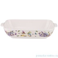 Блюдо 26 х 16 х 6 см прямоугольное с ручками &quot;Прованс /Лаванда&quot; / 272612