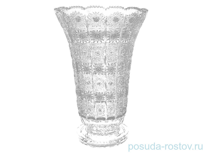 Ваза для цветов 35,5 см н/н "A.Crystal /Хрусталь резной" / 139181
