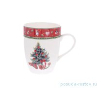 Кружка 350 мл &quot;Christmas world /Bordo&quot; / 273694