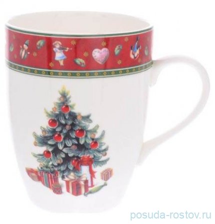 Кружка 350 мл &quot;Christmas world /Bordo&quot; / 273694