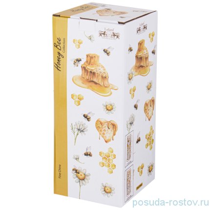 Набор кружек 360 мл 4 шт на металлической подставке &quot;Honey bee&quot; / 256515