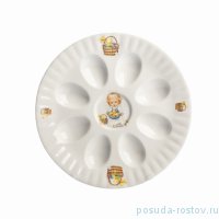 Блюдо для яиц 21 см &quot;Ивона /Ангелочек с корзиной&quot; / 152993