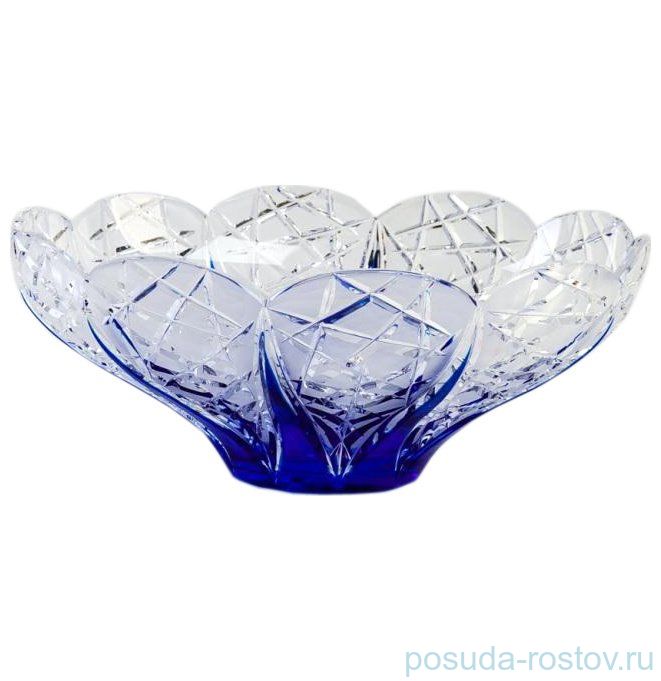 Фруктовница 27,5 см "Бутон /Синяя" / 152655