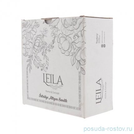 Шкатулка 17 х 15 х 7 см шестигранная &quot;Leyla /Золото&quot; / 289447