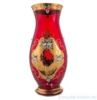 Ваза для цветов 35 см &quot;Лепка красная /8304&quot; / 091590