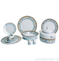 Столовый сервиз на 6 персон 28 предметов &quot;Кайро /Море&quot; / 039305