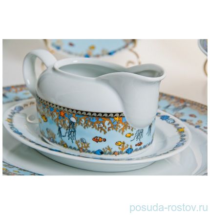 Столовый сервиз на 6 персон 28 предметов &quot;Кайро /Море&quot; / 039305