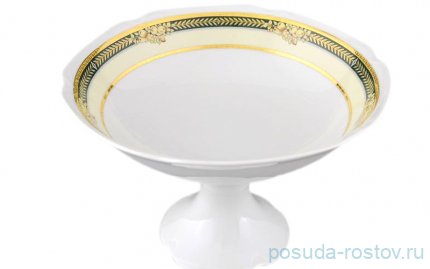 Фруктовница 23 см н/н &quot;Сабина /Фрукты на зелёной ленте&quot; / 159011