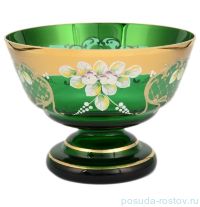 Конфетница 21 см н/н &quot;Лепка зелёная&quot; S-A / 096740