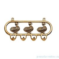 Вешалка 23 х 2 х 11,5 см &quot;3 утки /A.Livio&quot; / 281025