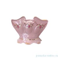 Салфетница 8,5 см &quot;Соната /Розовый цветок&quot; розовая / 247918