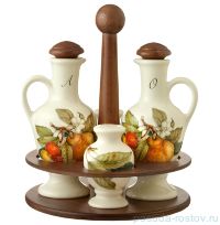 Набор для специй 5 предметов h-25 см &quot;Artigianato ceramico /Груша&quot; / 151787