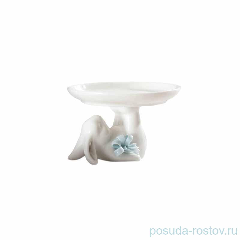 Блюдо для пирожных 13 × 12 × 8 см н/н "Зайка" / 282923