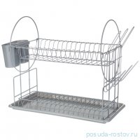 Сушилка для посуды 50 х 23,5 х 33 см Agness / 354506