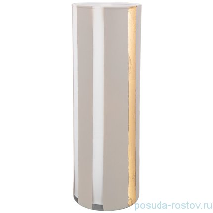 Ваза для цветов 10 х 30 см &quot;Cilindro glamour grey&quot; / 269698