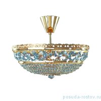 Люстра 3 рожковая хрусталь /золото &quot;Титания Люкс&quot; / 075470