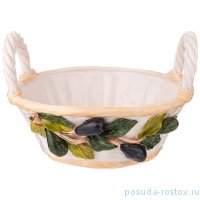 Фруктовница-корзина 26 см &quot;Оливки&quot; / 253417