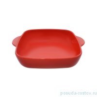 Форма для запекания 29 х 24 х 6,5 см квадратная глянцевый красный 2 л &quot;Bakery&quot; / 231430