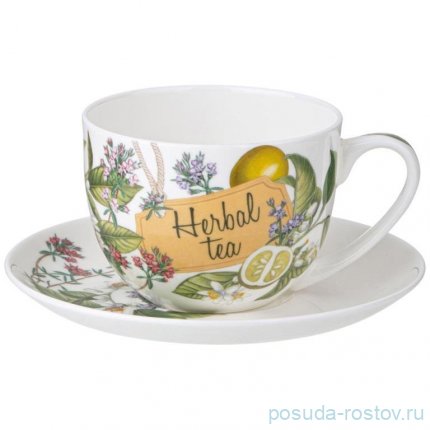 Набор чайных пар 330 мл 6 шт &quot;Fruit basket /Herbal tea&quot; / 349093