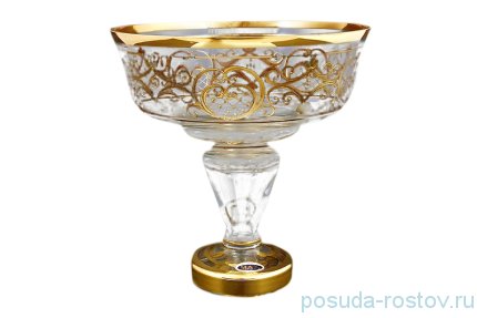 Фруктовница 26 см н/н &quot;Лепка /Золотой узор&quot; SC / 122997