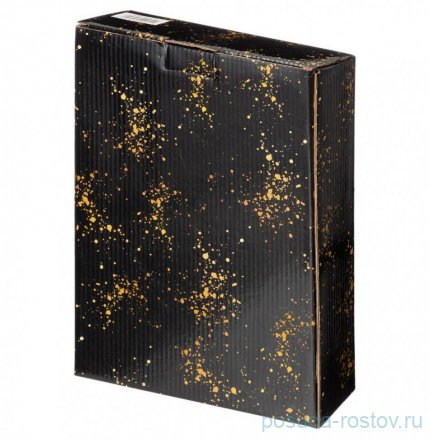 Набор тарелок 26,5 см 2 шт овальные &quot;Midnight gold&quot; / 275056