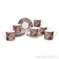 Кофейный набор lefard top style на 6 пер. 12 пр. 180 мл / 363054