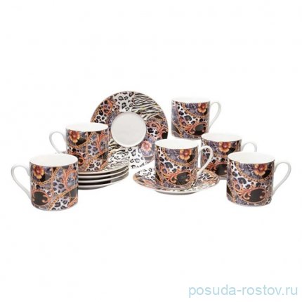 Кофейный набор lefard top style на 6 пер. 12 пр. 180 мл / 363054