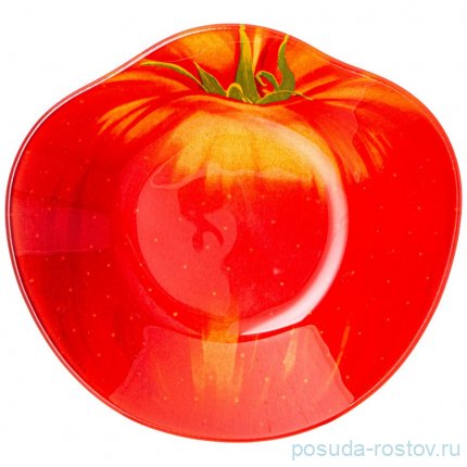 Блюдо 15 х 14 х 3,4 см Томат &quot;Happy day&quot; (6шт.) / 346387