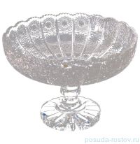 Ваза для фруктов 35 см н/н &quot;Glasspo /Хрусталь резной&quot; / 006684