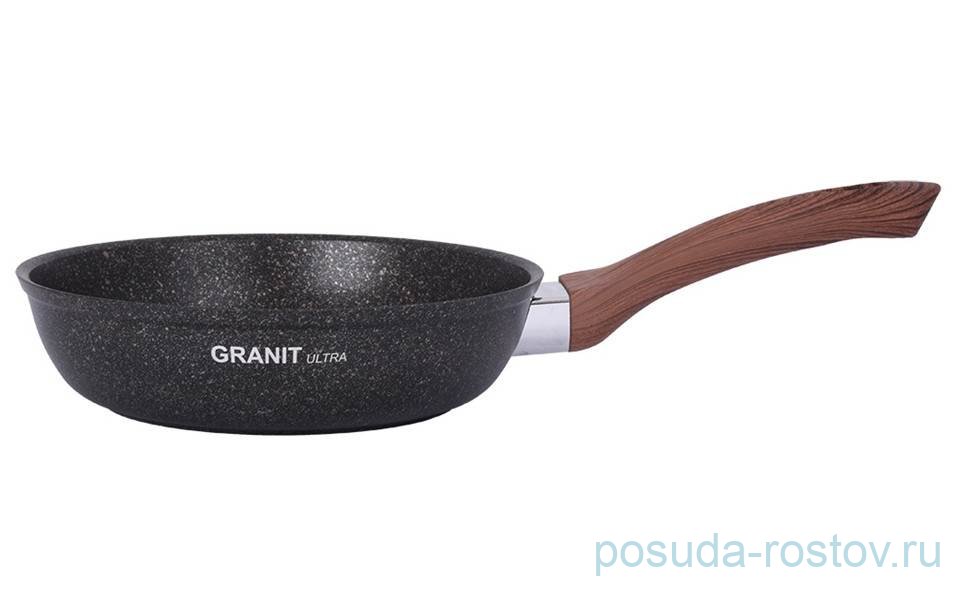 Сковорода 24 х 6,5 см антипригарное покрытие "Granit Ultra" / 245362