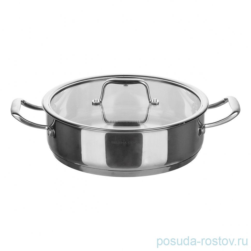 Сотейник 28 см с крышкой 5 л "Roberto" / 368084