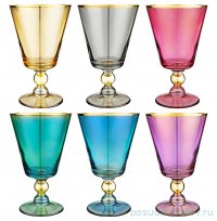Бокалы для воды 280 мл 6 шт &quot;Premium colors&quot; / 329054