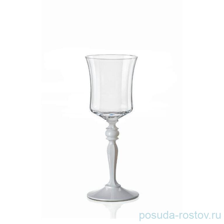 Рюмки 60 мл 6 шт "Грация /Porcelain" белая ножка / 363920